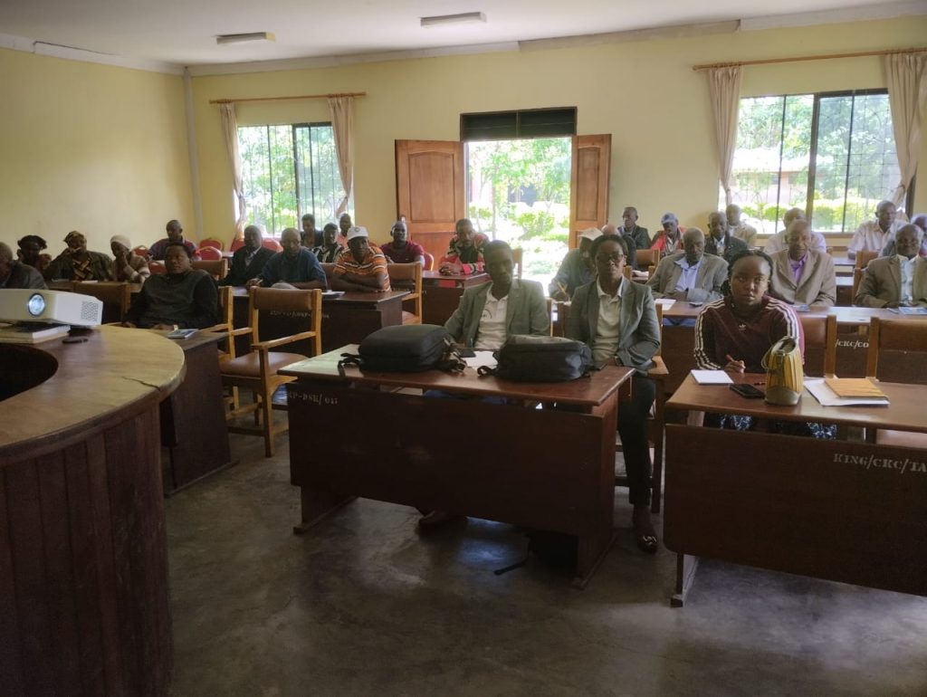 FARMERS TRAINING AT CKC 1 KING'ORI